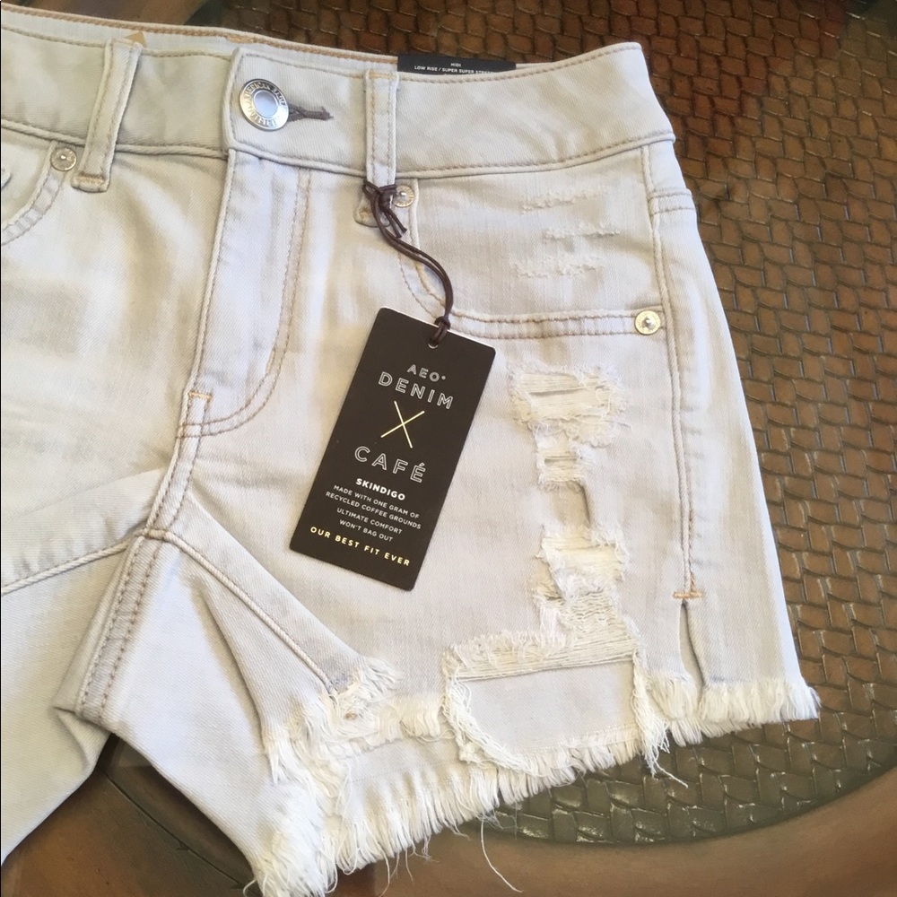 💥AEO Denim X Cafe Midi Short💥 - Picture 2 of 8